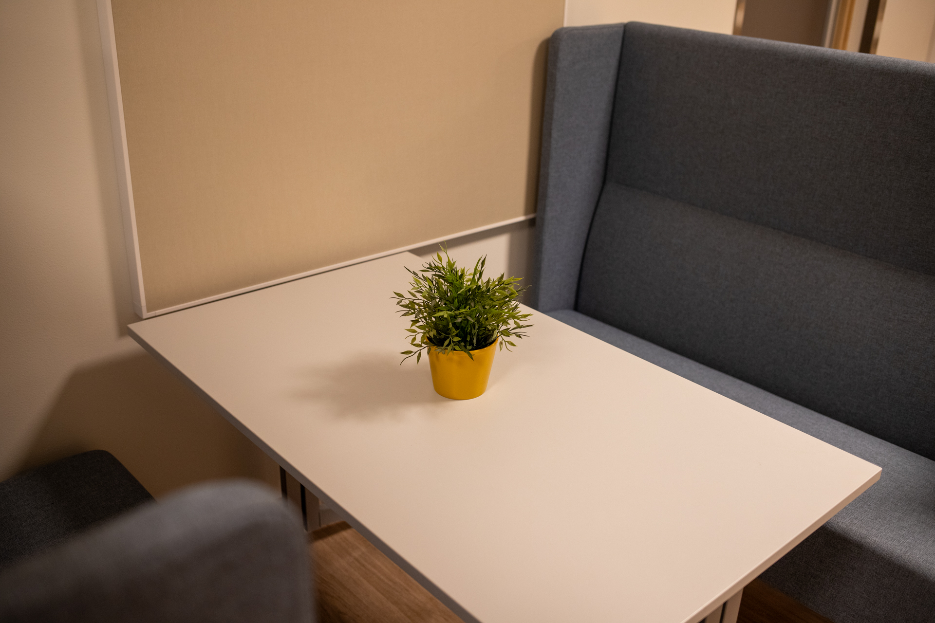 Sittyta för eleverna.